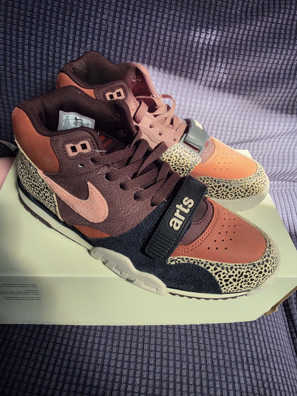 NEW Nike SB Air Trainer 1 Arts-Rec Limestone Size 8 womens
